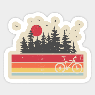 Cycling for Nature Lovers Sticker